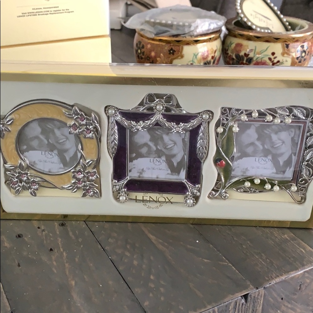 Lenox “Vintage Jewel Set of 3 Frames”